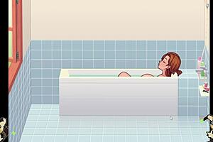 hentai asks blowjob in shower then join me