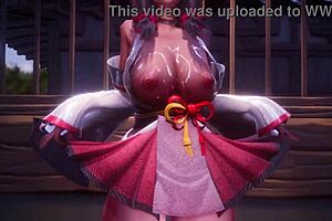 Konosuba Aqua's hentai adventures feature intense cartoon anime scenes