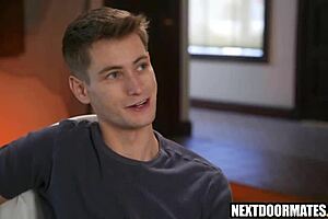 Halloween Gay Threesome Sex