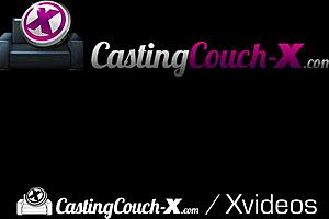 Castingcouch-X Car Foreplay Leads To Leaking Rough Sex