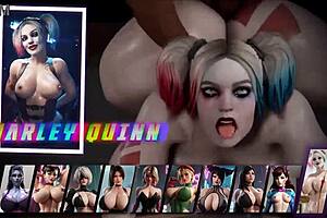 I plays sex game with chun li yorha 2b d va