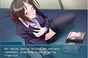 The beautiful teacher can't disobey me, her hidden masochism and lust behind glasses! 😈