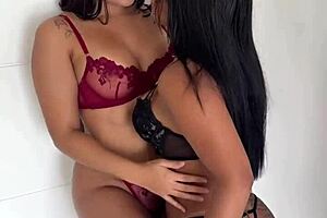 Big black cock penetrates Asian and Latina asses outdoors