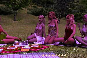 3D animated porn with hot girls getting helped with their problems