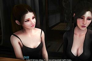 Sharing bed with his tight pussy stepsis lucky dude loves chilling with his sexy stepsis - desirium 05 3d hentai porn game.