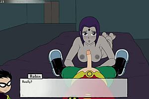 feeling ravens boobjob in 18titans part 11