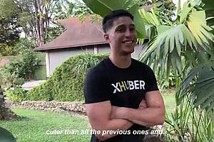 i offered cash to busty mariana martix for a public park fuck with milan rodriguez