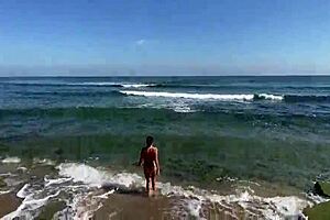 Wow! Best POV Sex with Friend's Mom on Beach and Hotel!