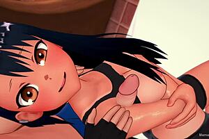 Nagatoro's steamy 3D hentai adventure after sports - Cum