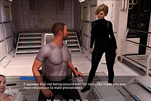 through spacetime adventure in anime hentai series!