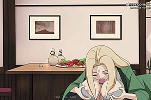 Naruto's kunoichi trainer gets a messy creampie surprise