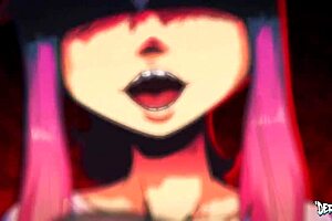 Stuffy bunny party sex with big cocks in anime group