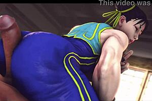 i love this cartoon assjob with big black cock