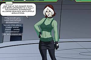 3D animated babe gets naughty in Rogue like - Part 1