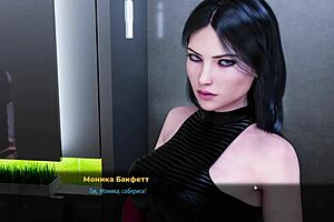 3D animated game with big boobed girls and cunilingus scenes