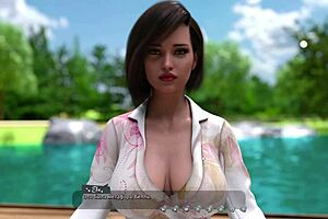 Helping the hot girls in this animated game