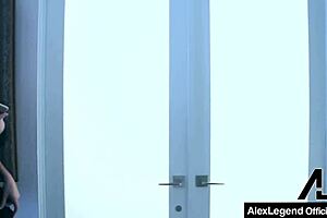 Alex Legend Cums On Alison Tyler's Tits During Roommate's Date!