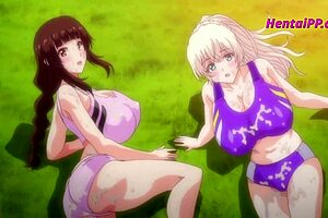 Two Hot Babes Fucking On The Sports Field - Hentai