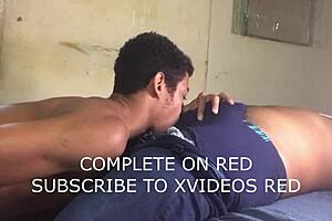 Big Cock Blowjob for Husband After Work