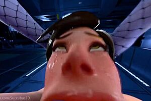 Futa With Huge Cock Fucks Hard!