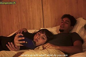 No puedo superar las ganas de follarme a mi hermanastra despues de verla acostada en mis piernas fantasiahardcoresex x alisongonzalez26