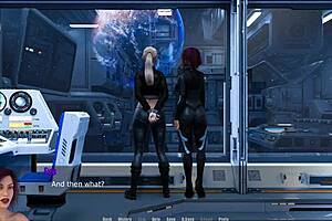 through spacetime adventure in anime hentai series!