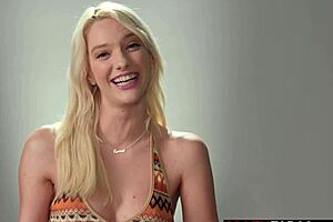 Blonde MILF Kenna James, naked and solo, hits the right spot in softcore masturbation with small tits.