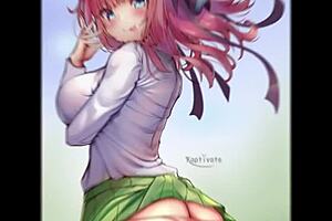 in this hentai anime, the mha quintuplets engage in a wild cock adventure with intense group scenes