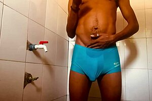 Bathing While My Step Sister Is Fucking The Next Room