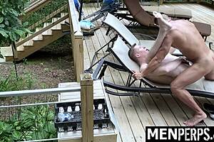 gay officer stripsearches twink suspect in thorough garage check