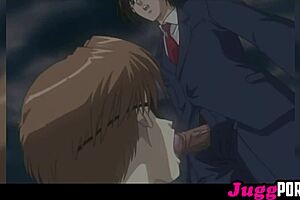Perverted boss seduces his sexy employees in hentai