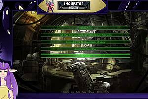 i'm training this muscular bodybuilder with dildo in warhammer 40k anime