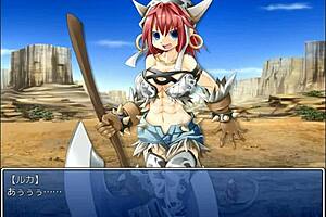 minotaur girl in a fun game with big tits 😊