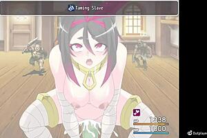 3D animated porn game with a sexy maid theme