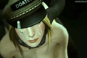 A compilation of an animated sex game with big tits and ass