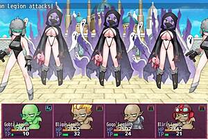 goblins strike back and instantly fuck heroines in fantasy anime hentai playthrough part 6