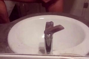 young guy jerks off his cock hard