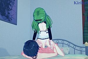 maho and karin and yuuki have intense sex... 😈