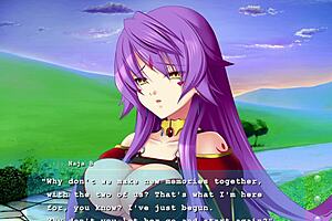 princess comforts dragonwomen in fan disc episode