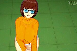 Velma Dinkley Solves Mystery with Tight Pussy