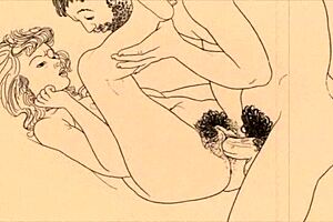 vintage erotic drawings bring retro charm to life