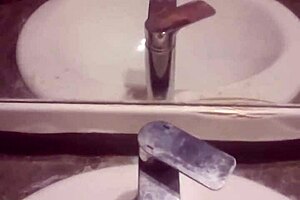 young guy jerks off his cock hard