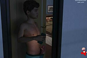 Ru Nd 14 - Stepmom Masturbating with Big Tits and Ass in Anime Spying