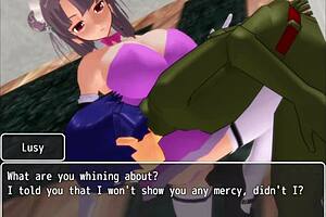 Girl B hero scenes part 18 with Lusy 2 😊