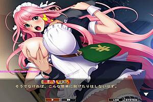 Maid-san to Boin Game Momo Scene 2