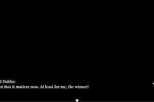 In the succubus game, a delicious footjob leads to game over