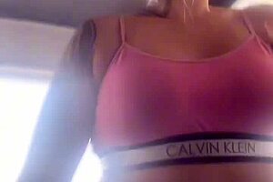 Anal Plug in Gym Leads to Horny Home Fun