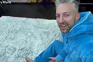 amateur teen anete jordan gets her first casting experience barefoot and shaved