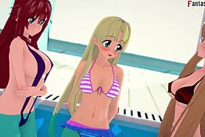 i watch this hs dxd ntr madness 4 trailer on sheer fantasyking3