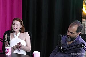 i watch reh queen and kstro on bora cast with bruna carlos part 2 in sheer red